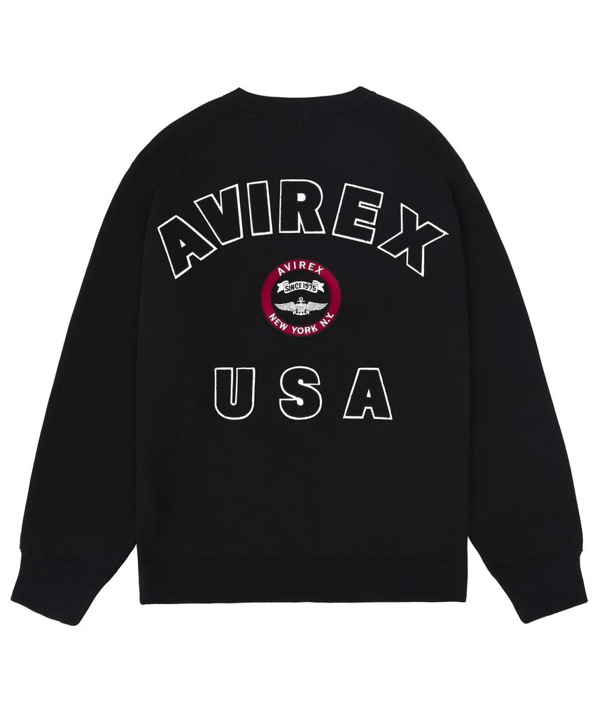 Свитшот с логотипом Varsity Abilegseu / Черный 7833932007