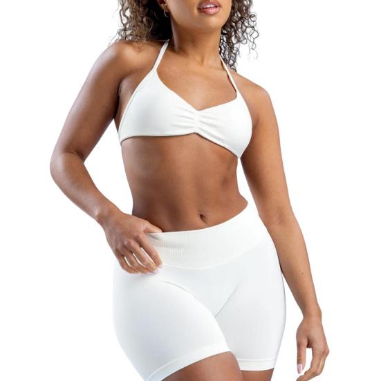 Yousheng женский спортивный бюстгальтер с открытой спиной, беспроводной фитнес-йога-бюстгальтер, влагоотводящий, высокая эластичность, средняя поддержка, без косточек, для тренировок в спортзале