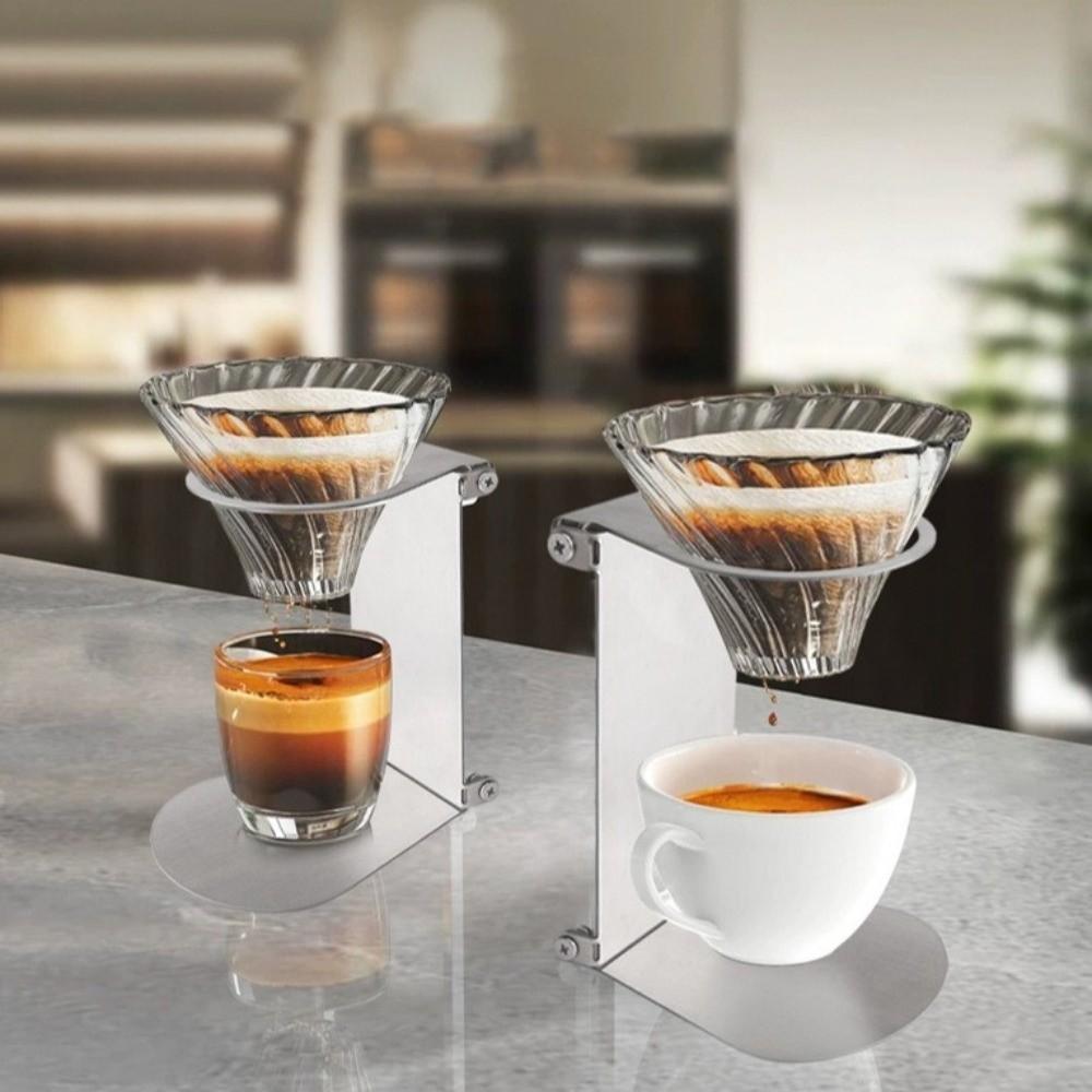 Portable Coffee Drip Stand Folding Hand Brew Bracket Coffee Filter Holder Office Use
