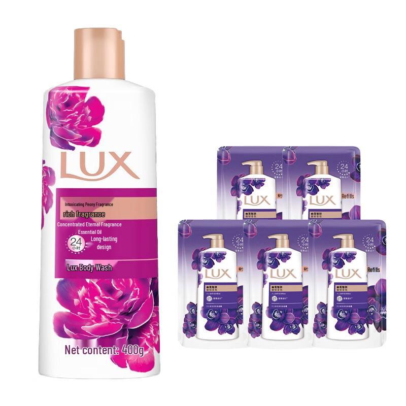 LUX Lasting Fragrance Peony Shower Gel Set