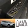 Для Kia Sportage R 11-2016 Серебристая Стальная Панель Рамки Подъема Замка Окна Отделка 4 шт.