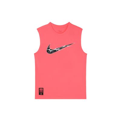 Dri-Fit Printed Logo Quick-Dry Basketball Футболка без рукавов Мужская Топы Punch-Red HM4463-605