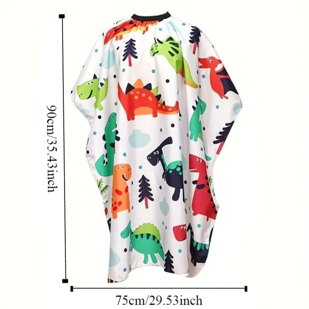 Милый детский парикмахерский плащ салон парикмахерская накидка водонепроницаемый режущий халат