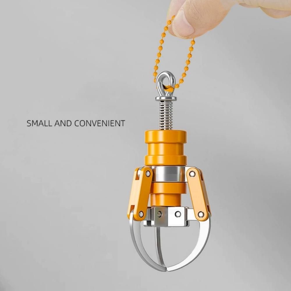 Креативный Мини-автомат с игрушками Брелок-коготь Для женщин Пластик Захват на кончике пальца Подвеска на сумку Девочек Брелок-ключ Украшение N908