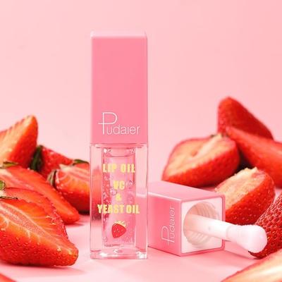 Pudaier - Прозрачное увлажняющее фруктовое масло для губ - 4 вида