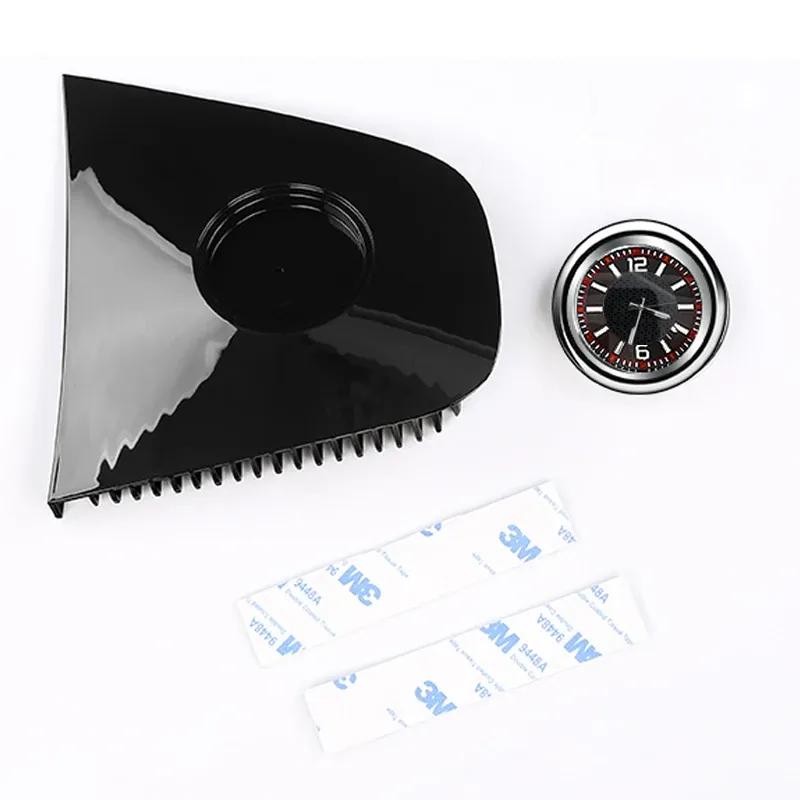 Car Clock for Mercedes gle w167 c167 gls x167 gle c167 coupeInternal carbon benz gls x167 300d gle350 450 500e amg accessories