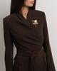 Костюм женский Phardi 7023 36 коричневый (пиджак, брюки)