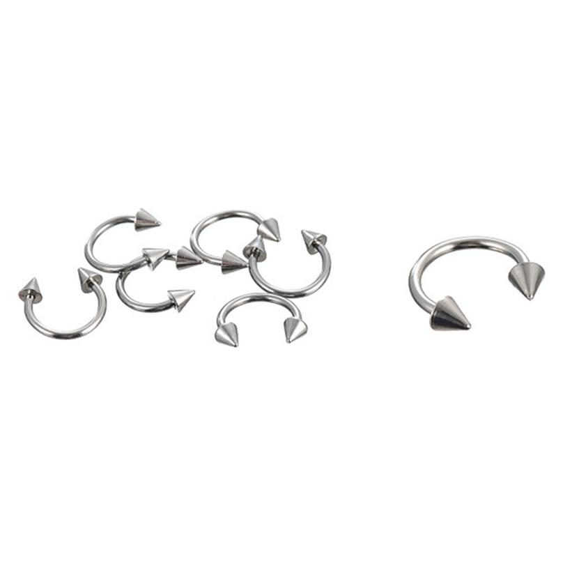 Mixed Titanium Steel Body Piercing Jewelry Tongue Lip Eyebrow Nose Stud Belly Ring 85pcs/Set