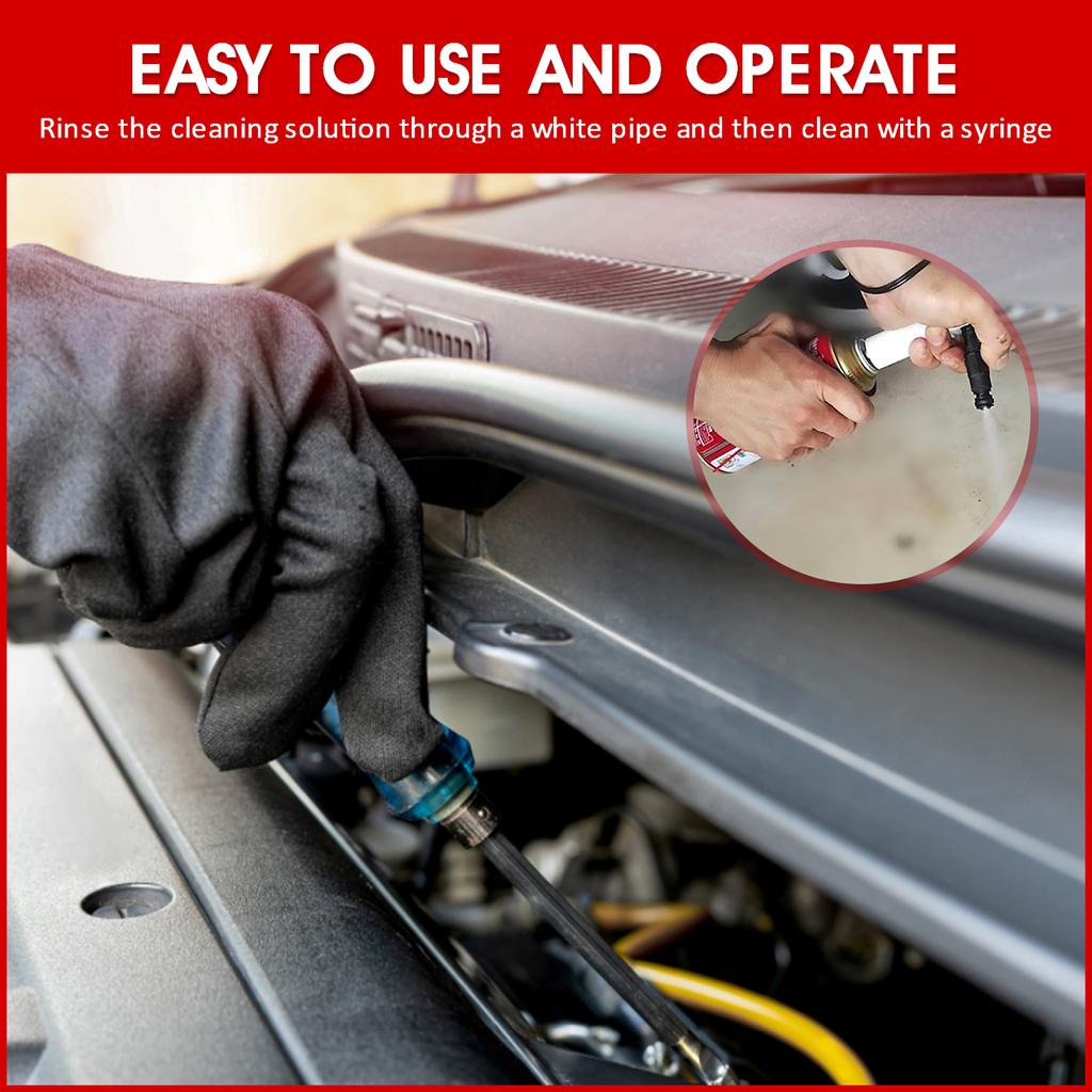 Car Fuel Injector Cleaner Kits Universal Fuel Nozzle Injector Flush Cleaner Adapter Auto Fuel Injector Tester Cleaner Tools