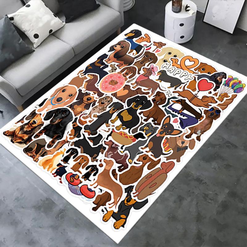 Office Carpet Dachshund Love Cute Dog Decor for Home or Office Perfect for Sofa or Chair Pro