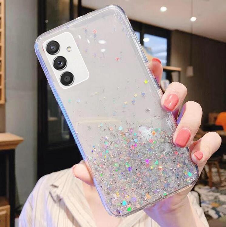 Luxury Bling Glitter Phone Case For Samsung Galaxy A13 5G Soft Full Cover For Samsung A 3 A135F A 135F A 13 A136U Back Cover