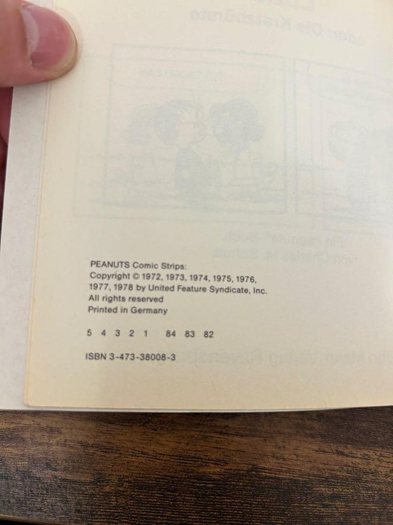 [Б/У] Книги на немецком языке про Снупи