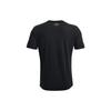 Under Armour Ua Big Logo Wordmark Print Crew Neck T-Shirt Men T-Shirts Black 1370729-001