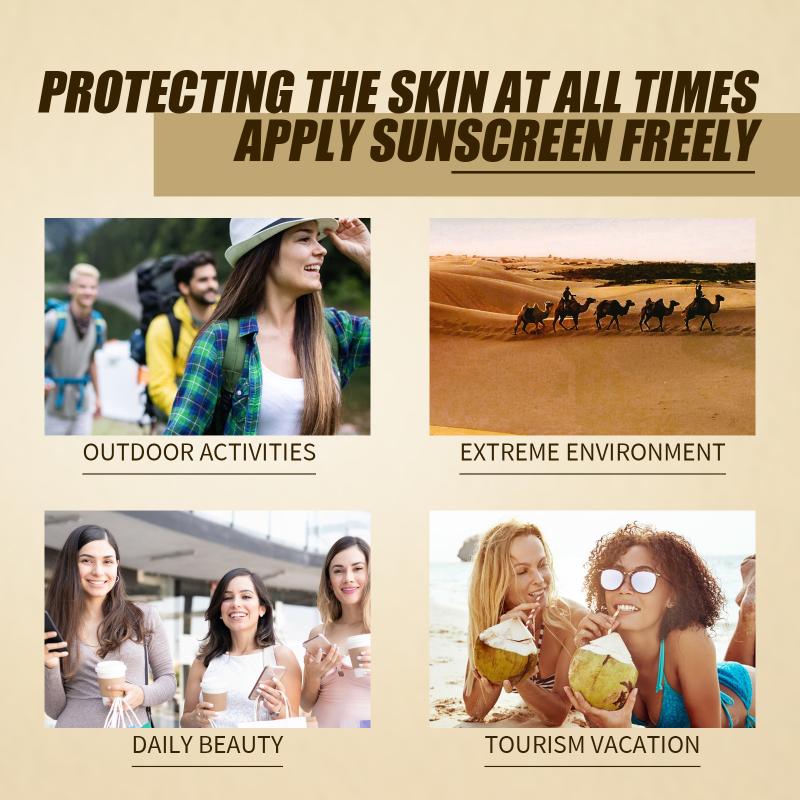 Face Sunscreen Non Lightweight Rice Probiotic Brightening Greasy Uv Protection Moisturizing Cream For Sensitive Skin