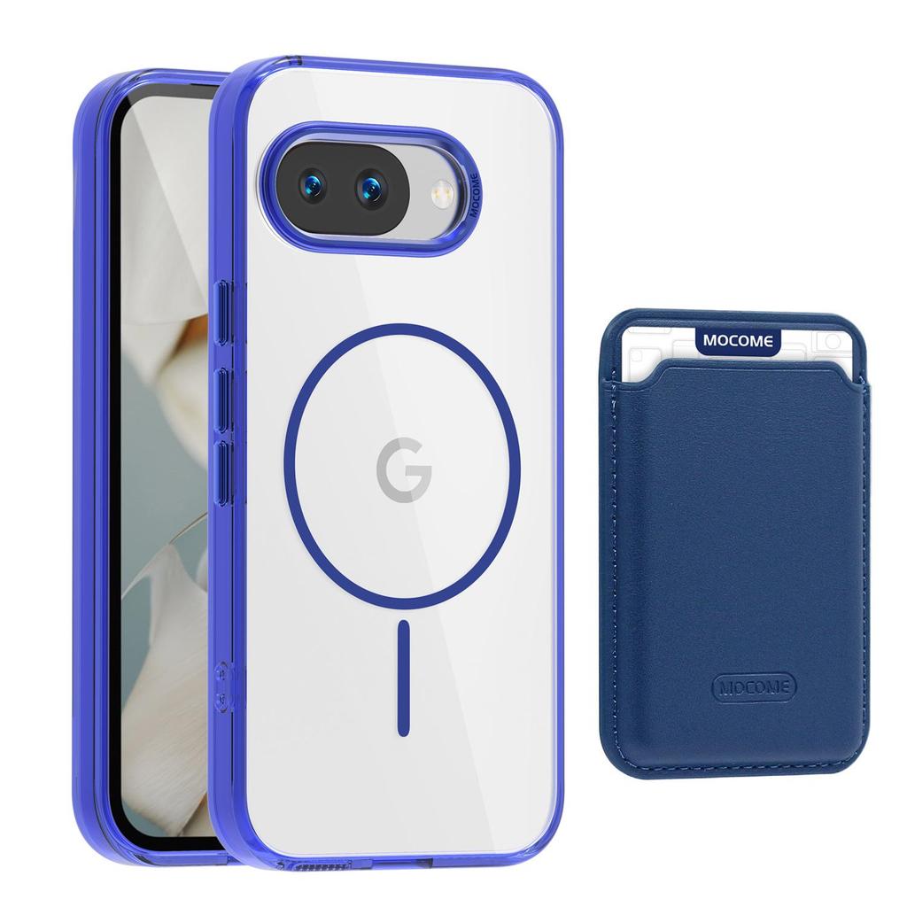 Прозрачный магнитный держатель для карт Star Shield для Google Pixel 10 Pro XL и Pixel 9A - Защита от падений