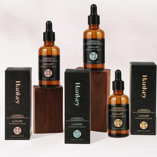 50 мл Ароматические смеси для диффузора эфирных масел Стеклянный флакон-капельница Аромат для ароматерапии