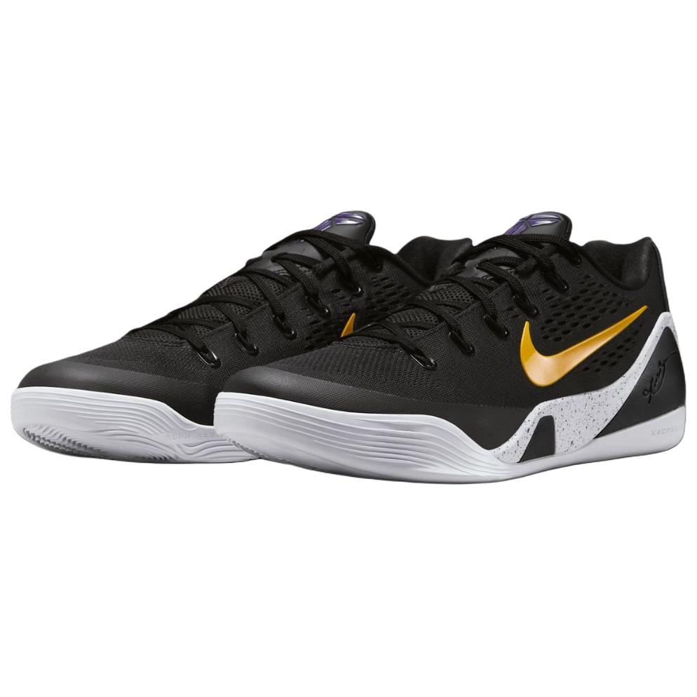 Nike Кроссовки Унисекс Kobe 9 EM Protro TB Lakers Away Черный Университетский-Золотой Белый IH1401-002
