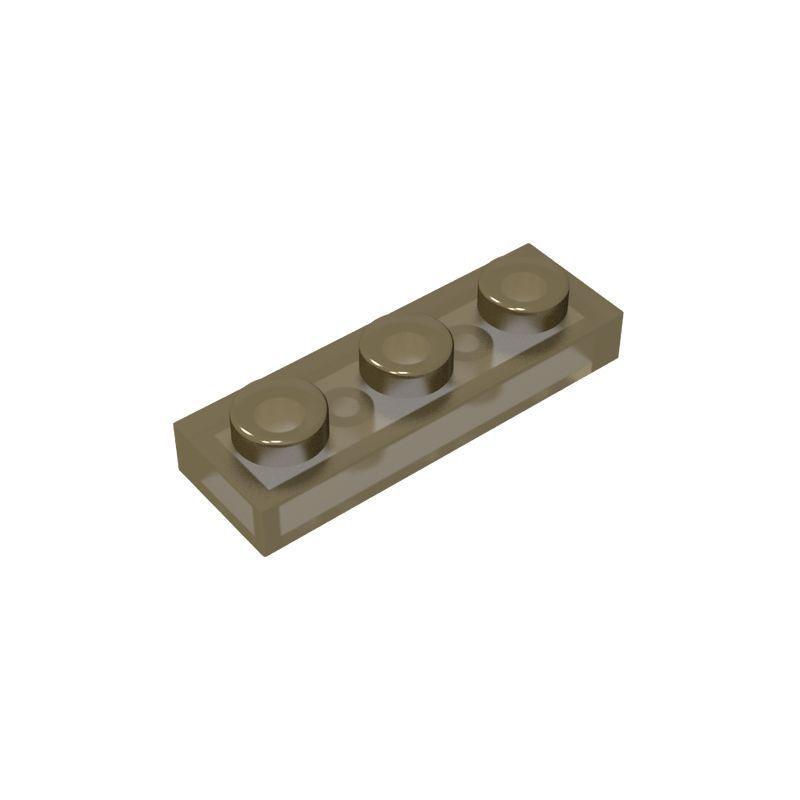 60 шт./лот Пластина MOC 1x3 Совместимая с 3623 Детские игрушки Строительные блоки DIY Частицы Пластина Техническая игрушка