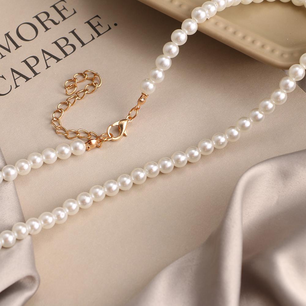 Simple Necklace Female Retro Geometric Literary Fresh Necklace Wild Necklace Jewelry