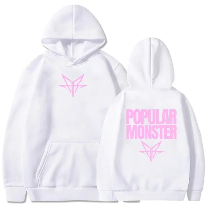 Осень и зима удобное мягкое мужское модное свободное худи альбом Falling In Reverse популярный принт монстра взрослая толстовка