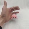 Handmade Little Whale Keychain Wool Making Knitting Keyrings  Backpack Ornaments