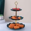 Nordic Style Three-Tier Fruit & Snack Tray for Living Room