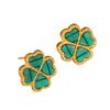 Four-Leaf Clover Women's Earrings Celebrity Temperament Simple Earrings Light Luxury Senior Sense Of Personality Versatile Earrings