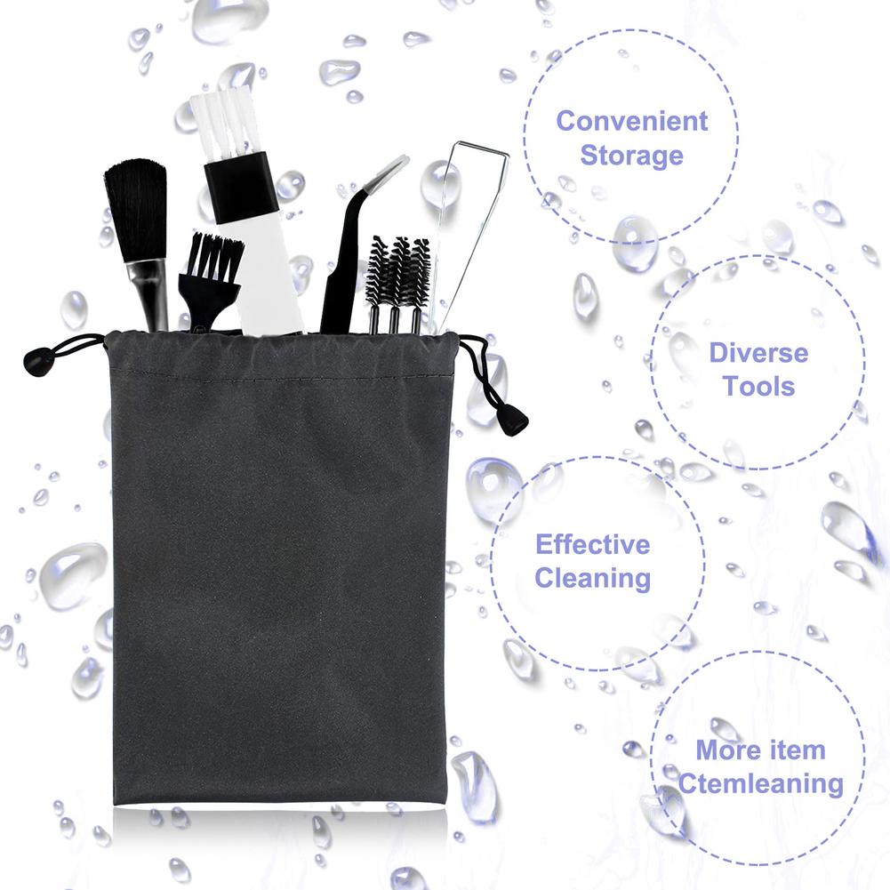 FONKEN 12Pcs Cleaning Tool Kits For Computer Camera Mechanical Keyboard Earphone Crevice Brush Computer Cleaner Set