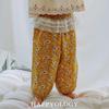 Хлопковые укороченные брюки с кружевной отделкой для девочек, защита от комаров