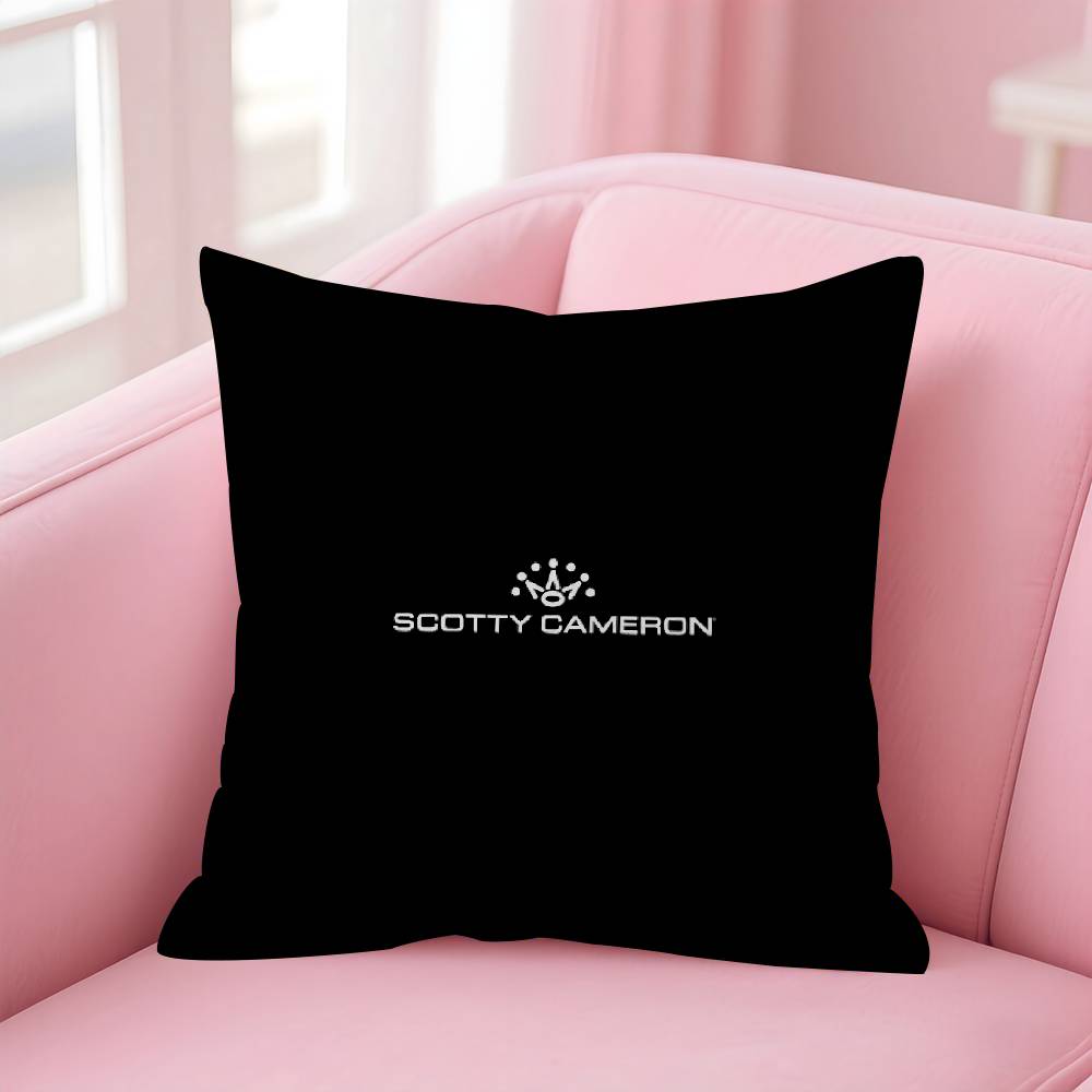 SScotty CCameron Maple Design Cushion Cover Happy Autumn Harvest Decor Holiday Decorati Pillow Cover