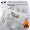 Мужские теплые спортивные штаны-джоггеры JEEP SPIRIT на флисовой подкладке
