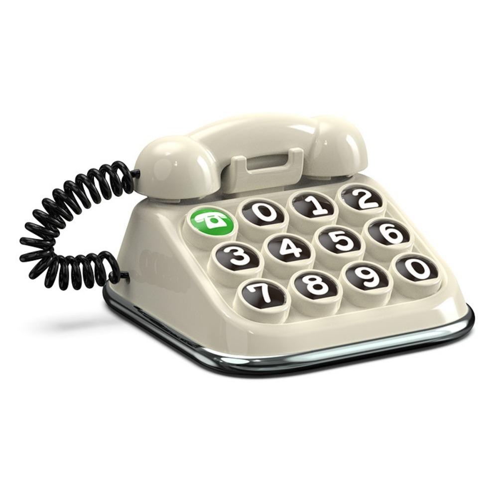 Keyboard Car Dashboard Ornament Retro Car Phone Number Sign Car Interior Accessories