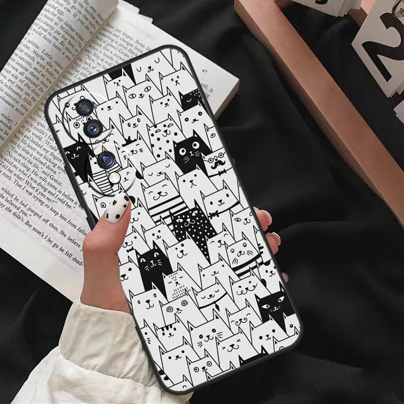 Смешной коллаж с котами Чехол для Honor Magic 8 Pro 6 5 7 Lite Для Honor 200 400 50 70 90 X8b X9a X9b X9c X9d Win RT