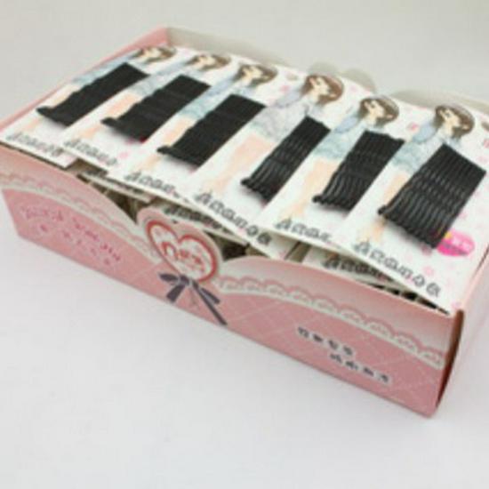 Black Hairpins - Stylish One-Word Hair Clips, Great for Gifting