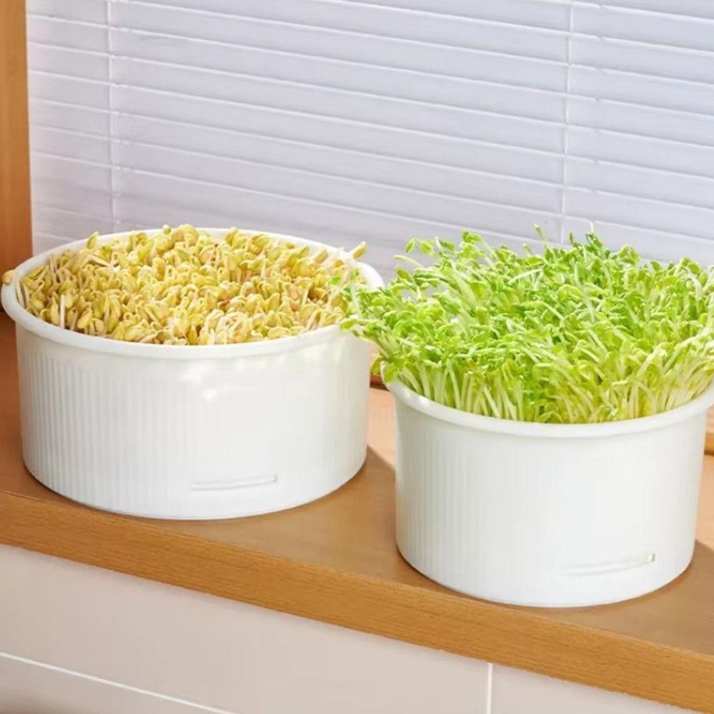 Ventilated Bean Sprout Nursery Pots Split Plant Seeding Boxes  Hydroponic Plant Cultivation System