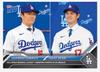 #OS26 Shohei Otani Yoshinobu Yamamoto TOPPS NOW Dodgers Joining Press Conference Commemorative Card