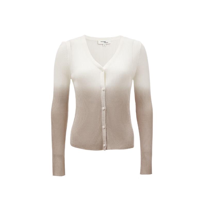 Veromoda Женский вязаный кардиган с градиентным V-образным вырезом