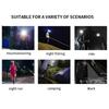 Интеллектуальный сенсор взмаха Кемпинговый налобный фонарь COB/LED Налобный фонарь Перезаряжаемая светоотражающая повязка на голову для бега, пешего туризма, чрезвычайных ситуаций