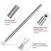 Нержавеющая сталь ногтей УФ-гель для снятия гель-лака стержень толкатель очиститель маникюрный инструмент