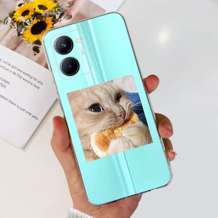 Для Realme C33 2023 Чехол Новый Модный Расписная Задняя Крышка Мягкий Силиконовый Чехол для Телефона Для Realme C33 C 33 RealmeC33 Fundas 6.5'' Сумки
