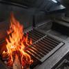Чугунная решетка на замену для пола духовки, уличных газовых грилей и кемпинга