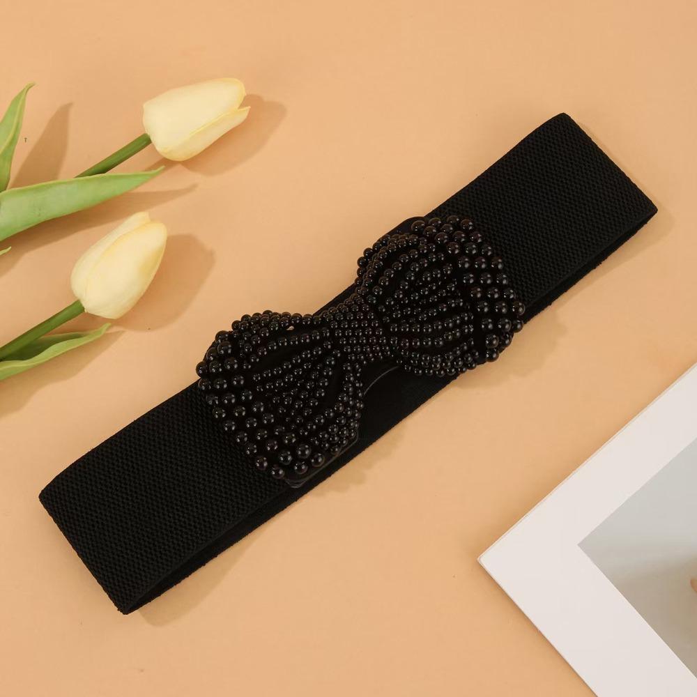 Wide Waistband Stretch Waist Belts Fashion Waist Strap Women