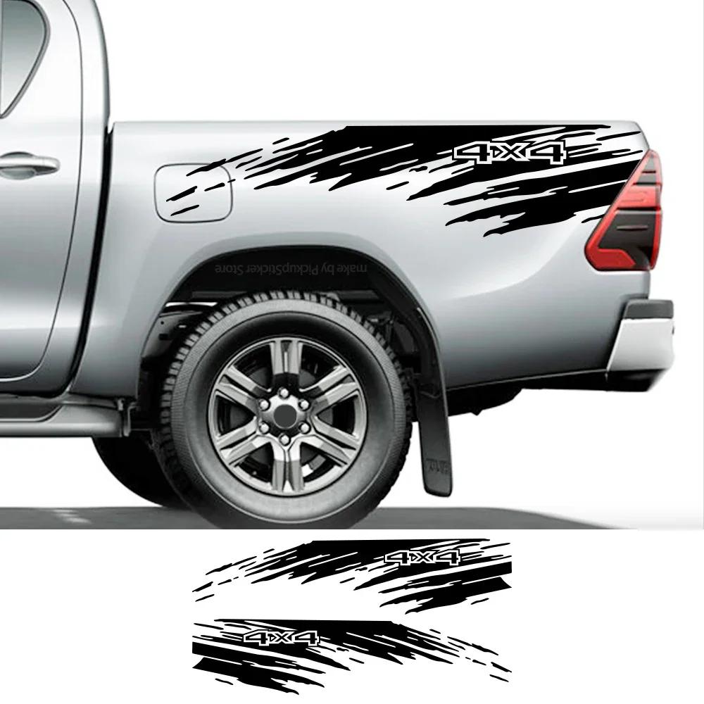 Стильная наклейка для пикапа Mudslinger для Ford F150 Toyota Hiliux Dodge RAM Isuzu Dmax GWM Cannon, автомобильный набор для декора грузовика, наклейка