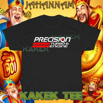 Новая футболка Precision turbo Логотип двигателя Американская футболка Смешная Размеры от S до 5XL