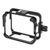Action Camera Metal Frame Cage with Cold Shoe Hole Sports Camera Protective Housing Frame Cage Rig