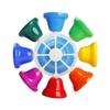 8 Note Hand Bell Percussion Instrument Musical Toy with Sitck for Children Toddler Kids Early Musical Education