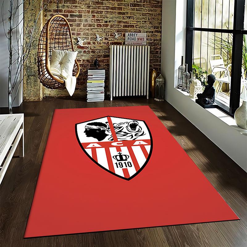 ACA Emblem Red Carpet Design suitable as a non-slip mat for the living room or bedroom sofa