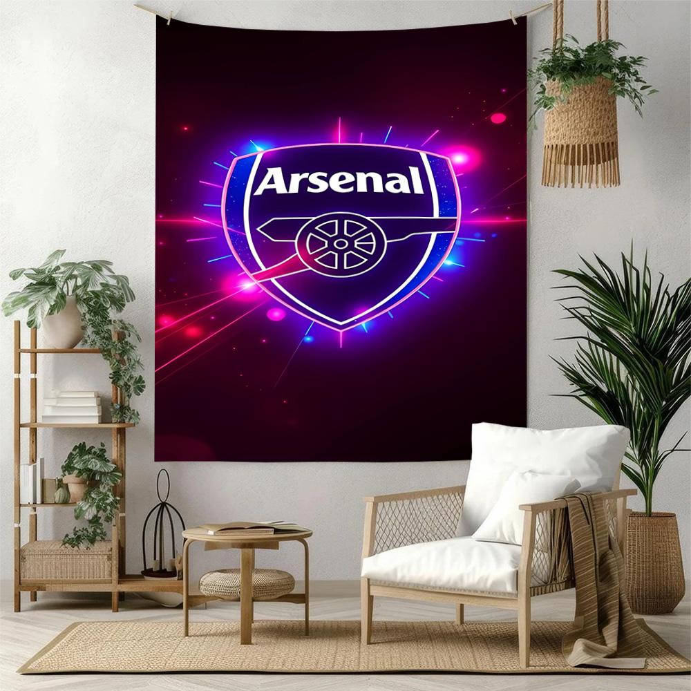 Arsenal Retro Tapestry Nordic Minimal Ideal for Dorm Wall Bedroom Studio Wall Indoor Vintage Wall Art Gift for Friends Family