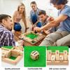 Образовательные игрушки Настольная игра Игрушка Shut The Box Четырехсторонняя игра с переворачивающимися карточками Родитель-ребенок