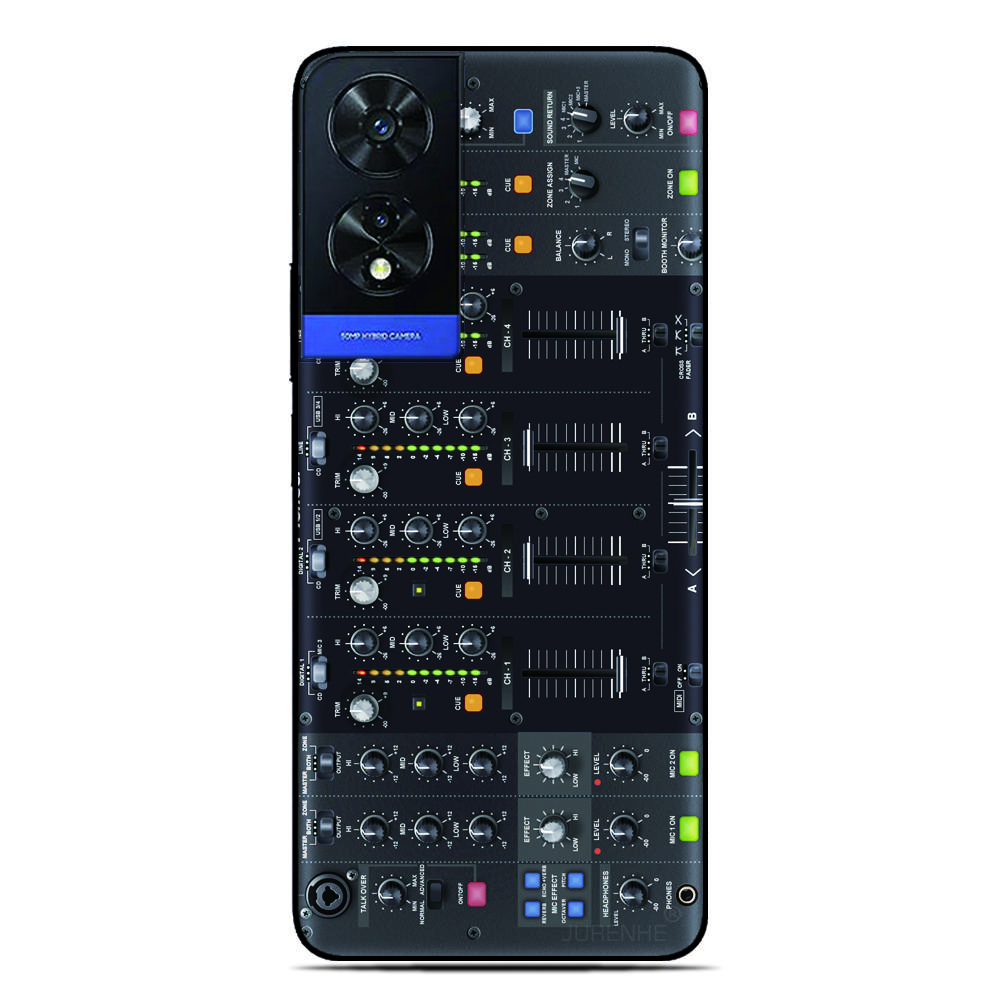 Чехол для телефона Музыкальный DJ-микшер Для Blackview Wave 9C 8C 6C Shark 9 Color 8 A100 A96 A95 A90 A85 A80 A70 A55 A53 A52 A200 Pro
